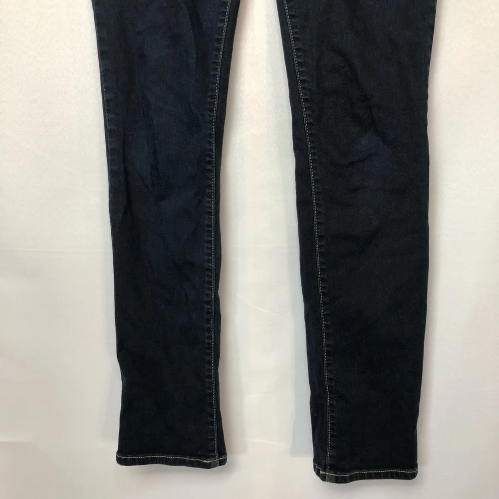 PacSun Bullhead Dark Wash High Rise Skinny Jeans 7 - Image 5