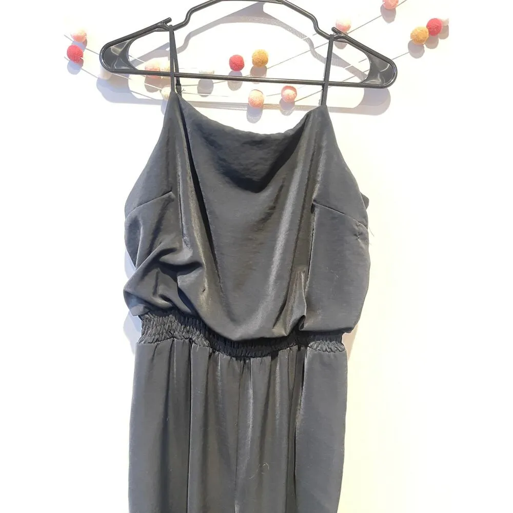 Calvin Klein Black Sleeveless Wide Leg Jumpsuit - Image 2