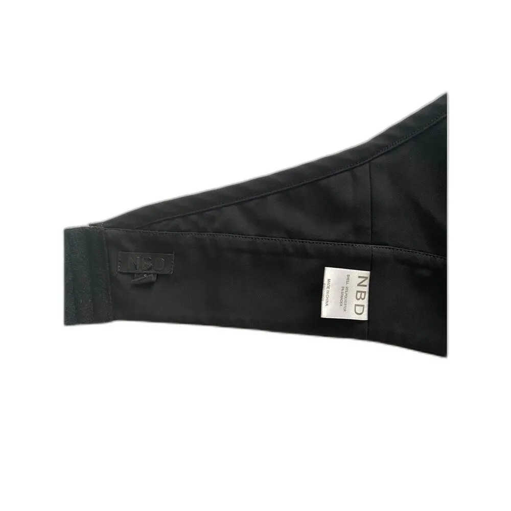 Revolve NBD Black Bikini Halter Choker Top Revolve Size S - Image 3