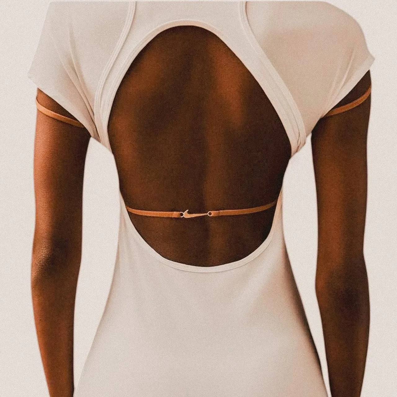 Jacquemus × Nike La Robe Racerback Active Mini Dress – Sporty Minimal Chic (XS) - Image 2