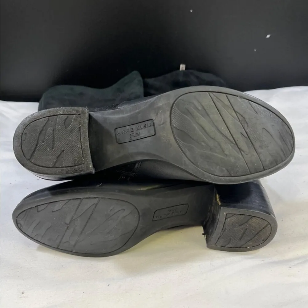 Anne Klein Joetta Women's Black Riding Boots/Knee High Size 6M SKU 5611 - Image 3