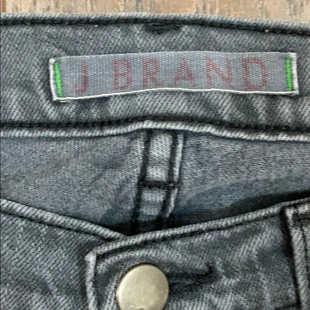 J Brand Gray Straight Leg Jeans - Image 2