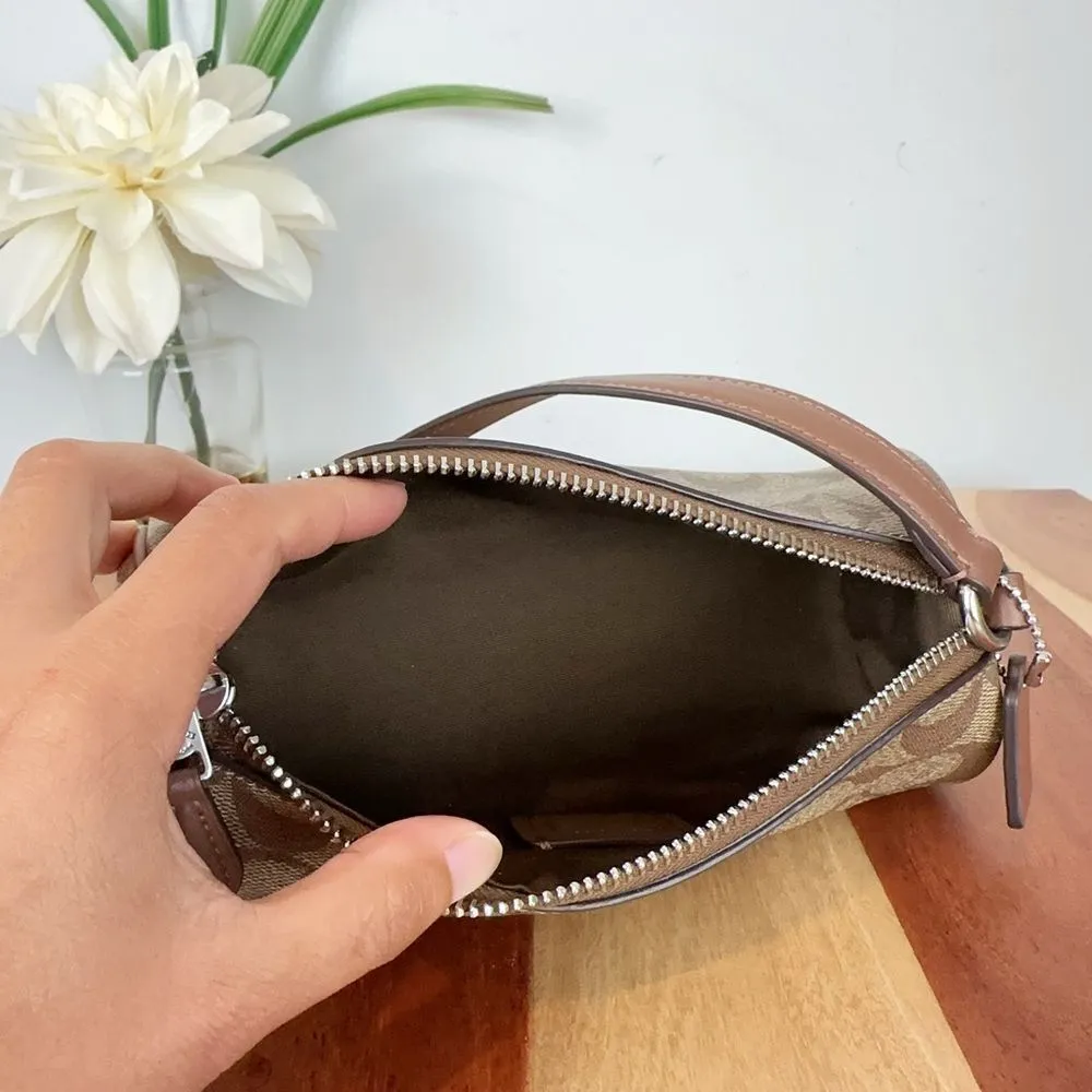 NWT‎ Coach Nolita Barrel Bag In Signature Canvas - Image 6