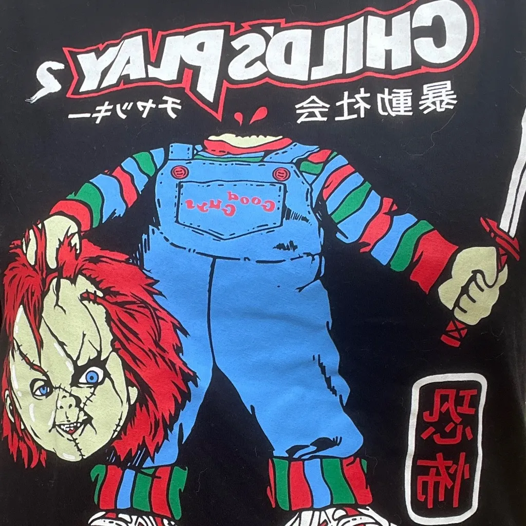 Riot Society Black Child's Play 2 Tee - Image 3