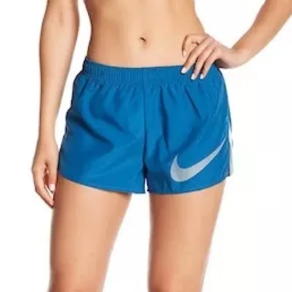 Nike Dry City Core Dri-Fit Blue Pull-On Shorts Size Large - Image 2