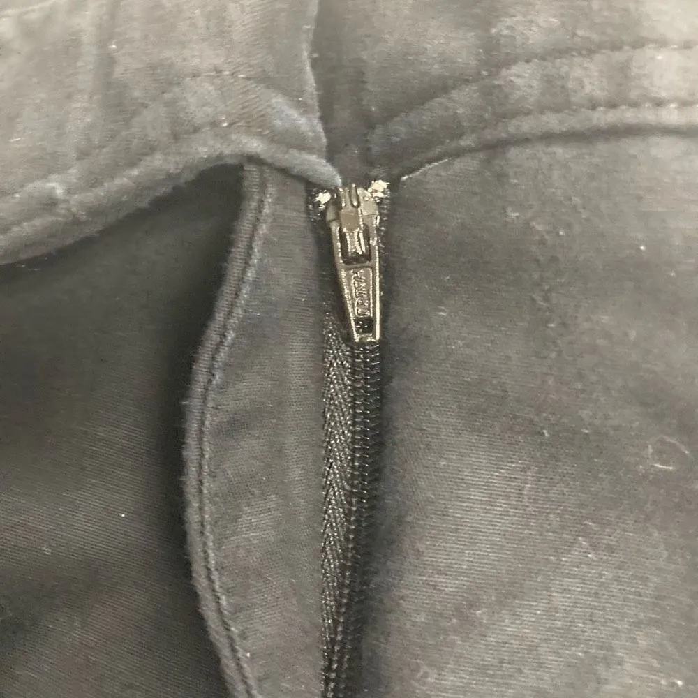 VALERIE STEVENS Women’s Cropped Pants Black Size 10‎ Stretch Inseam 25” - Image 6