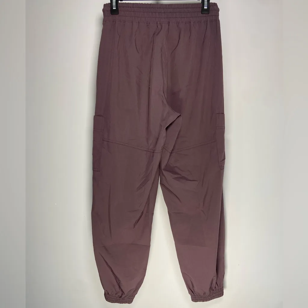 Old Navy Stretch Tech Cargo Joggers Purple Athletic Active Hike Camp Size XS - Image 7