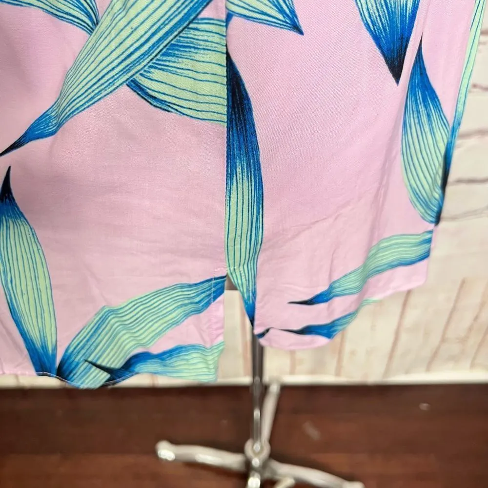 🔥5 for $25 sale🔥 VICI purple tropical floral mini tank dress - Image 6