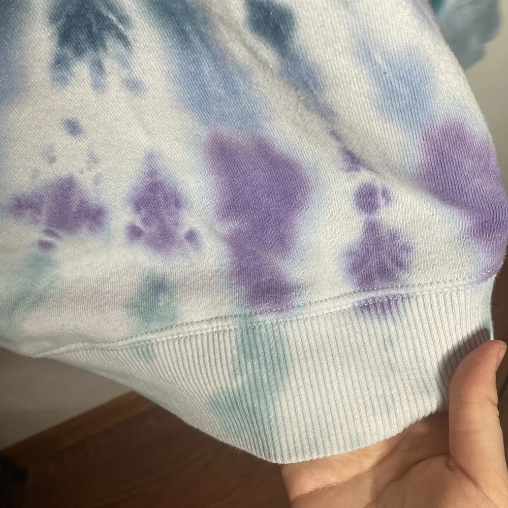 American Eagle Ahh-mazingly soft tie dye colorful jegging fit sweatshirt size XS - Image 8