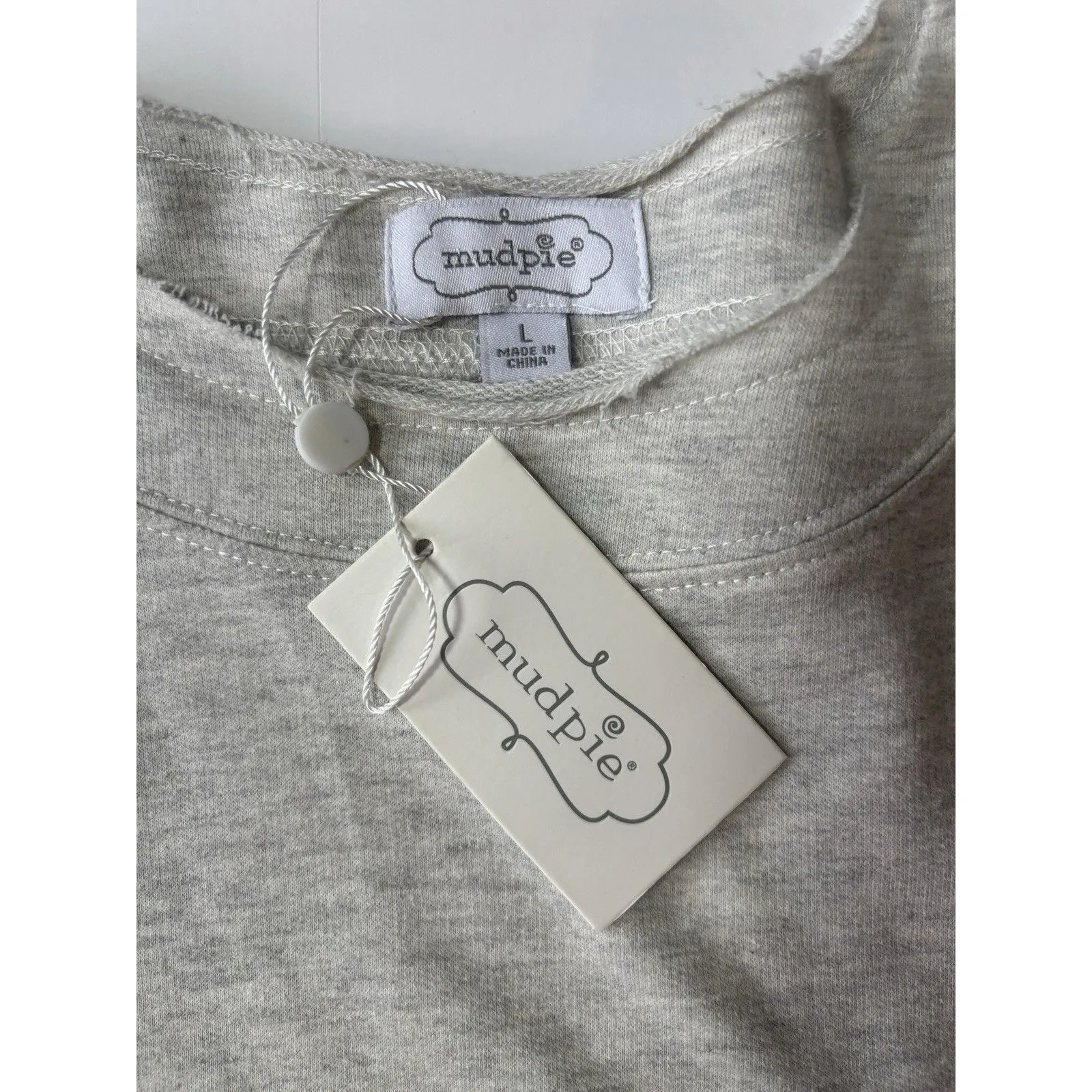 Mud Pie Peplum Top NWT size large - Image 4