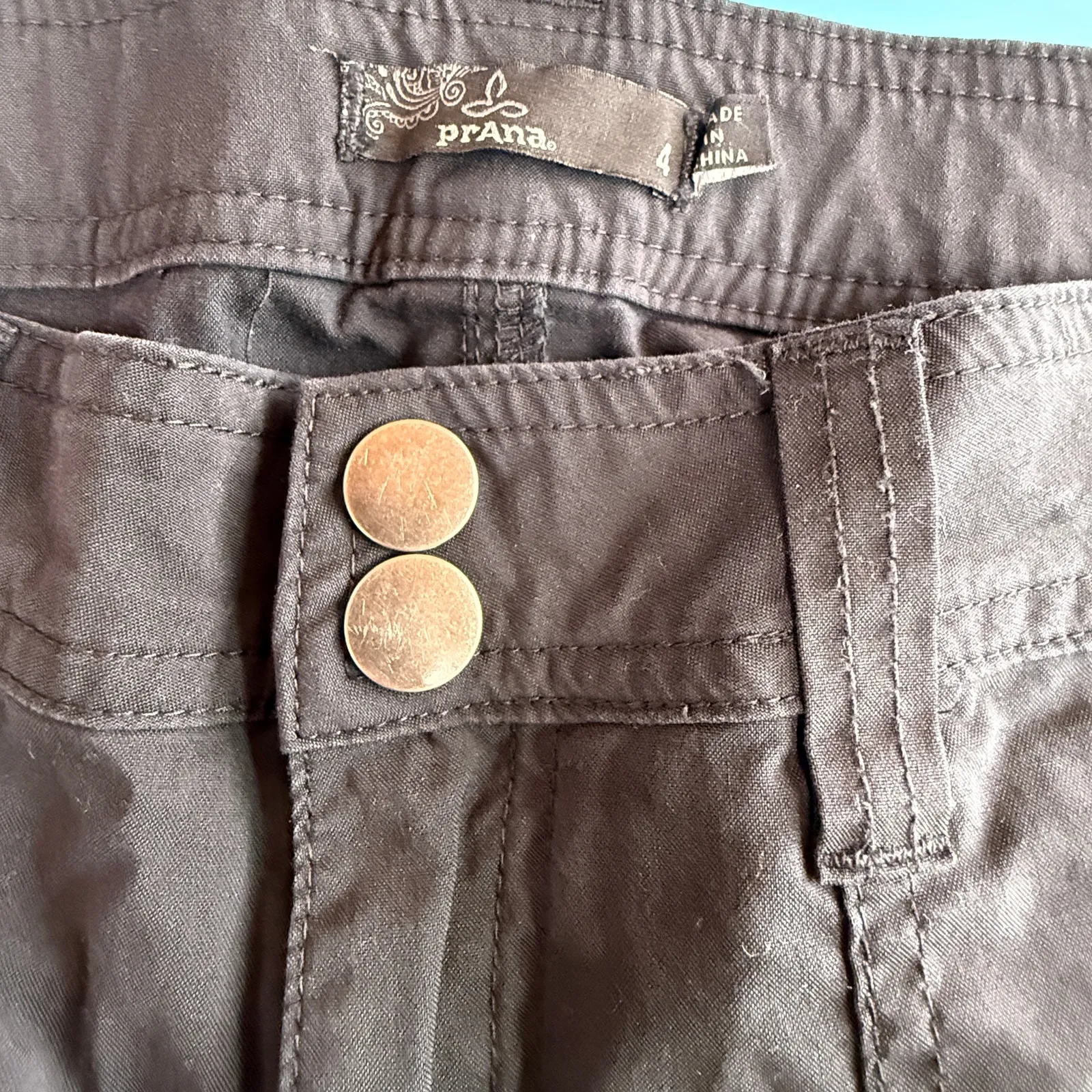 Prana Women's Black Essex Pants Size 4 - Image 3