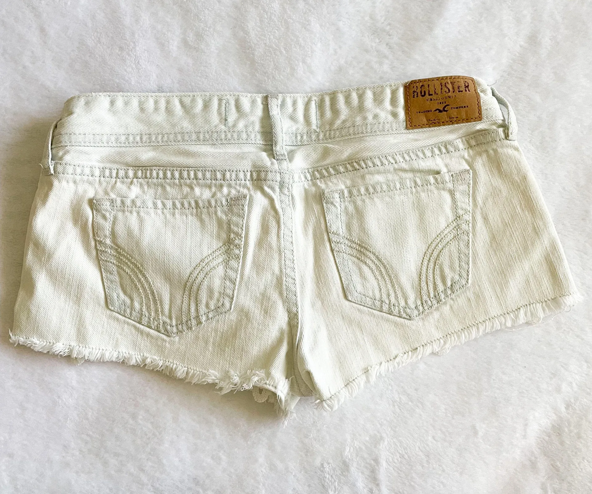 Lace Denim Shorts - Image 2