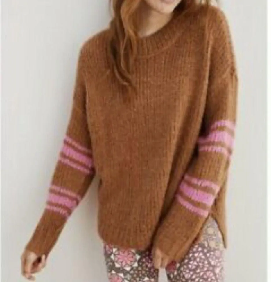 NWOT Aerie Wool Blend Slouchy Oversized Sweater - Image 2