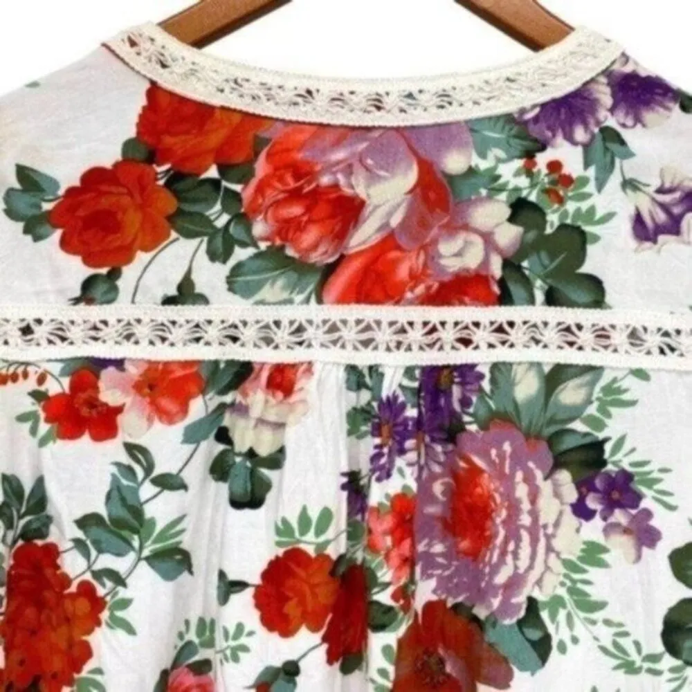 Chelsea and Violet Boho Floral Romper - Image 10