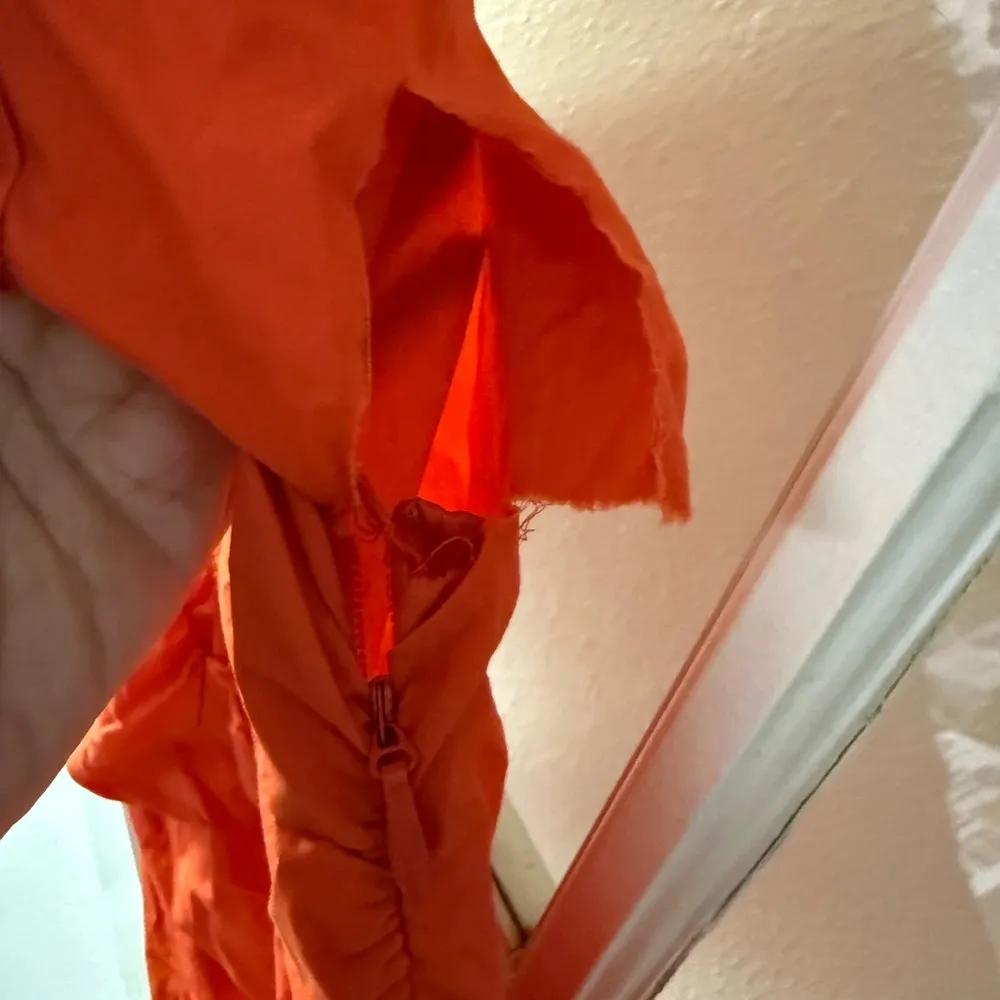 Saunders
Red Ruched Shirt Dress Red Size 2 - Image 7