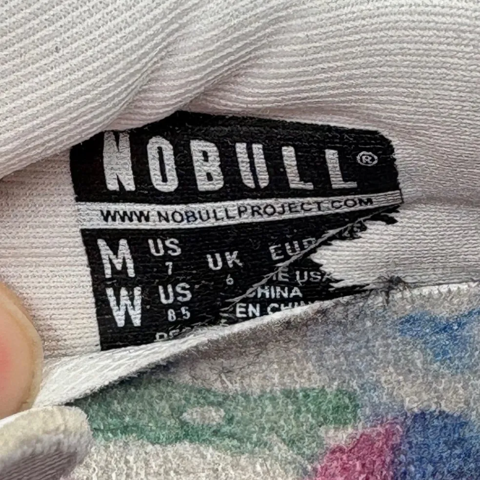 NOBULL Training Shoes Size W8.5 M7 US Multicolor NOBULL Floral Mesh Runners - Image 7