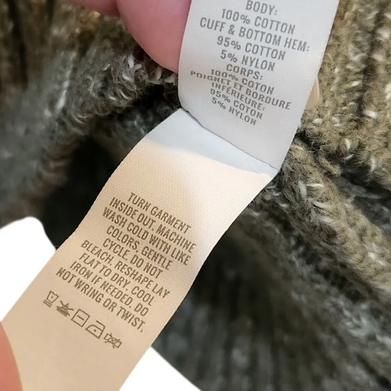 OFFLINE By Aerie Green Heavy Knit Pullover Chillside Quarter Zip Sweater Medium - Image 7