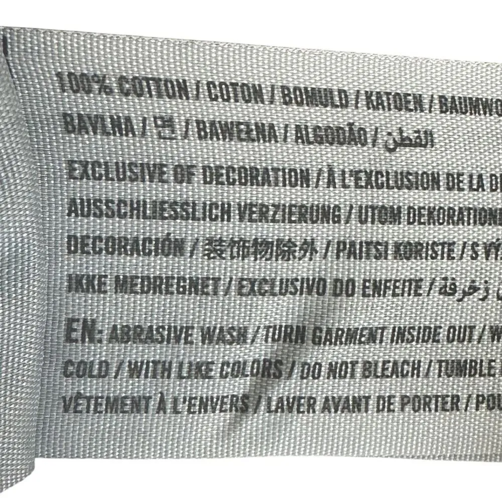 Hollister Shorts Womens 9 Black Rigid Distressed High Rise Grunge 90s Streetwear - Image 4