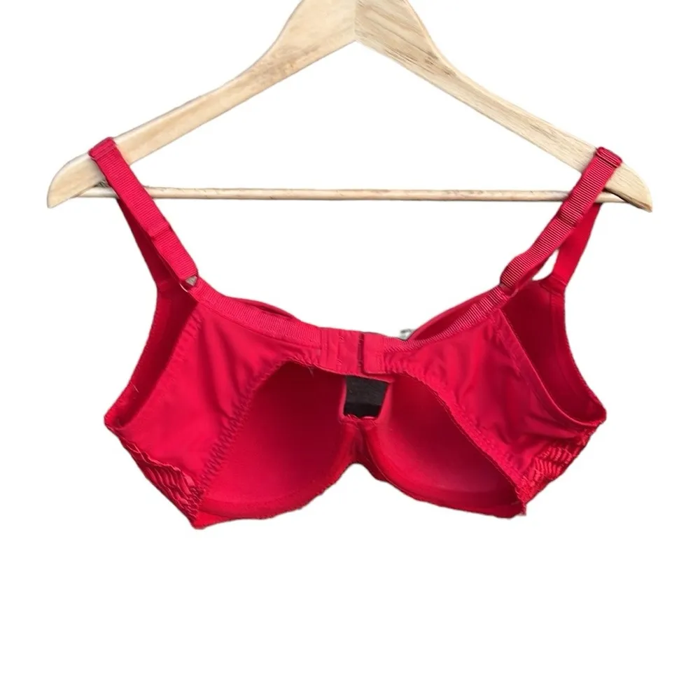 Wacoal red underwire bra size 38DD Style 853117 - Image 2