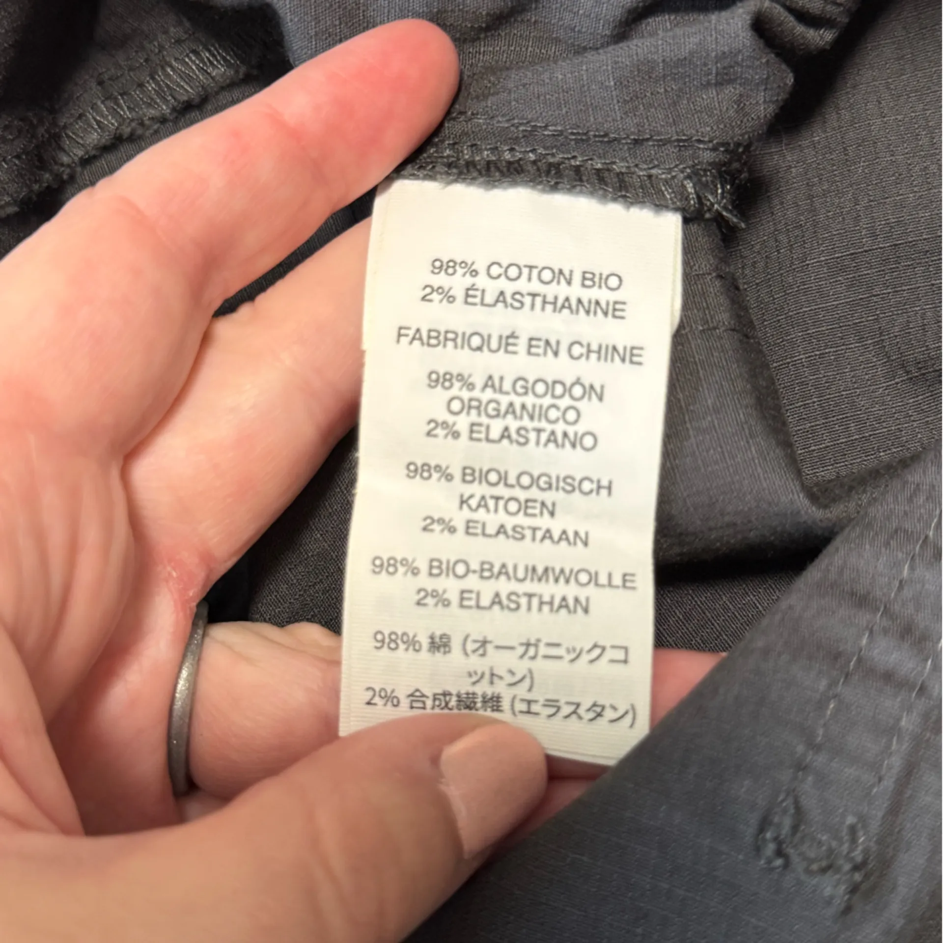 NWT Vuori Vintage Ripstop Utility Short in Charcoal Size S - Image 10