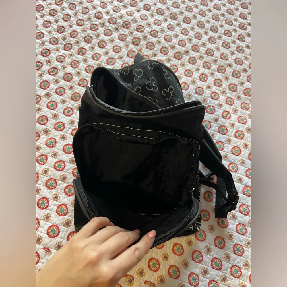 Y2K Walt Disney World 2000s Mickey Mouse Canvas Backpack - Image 6