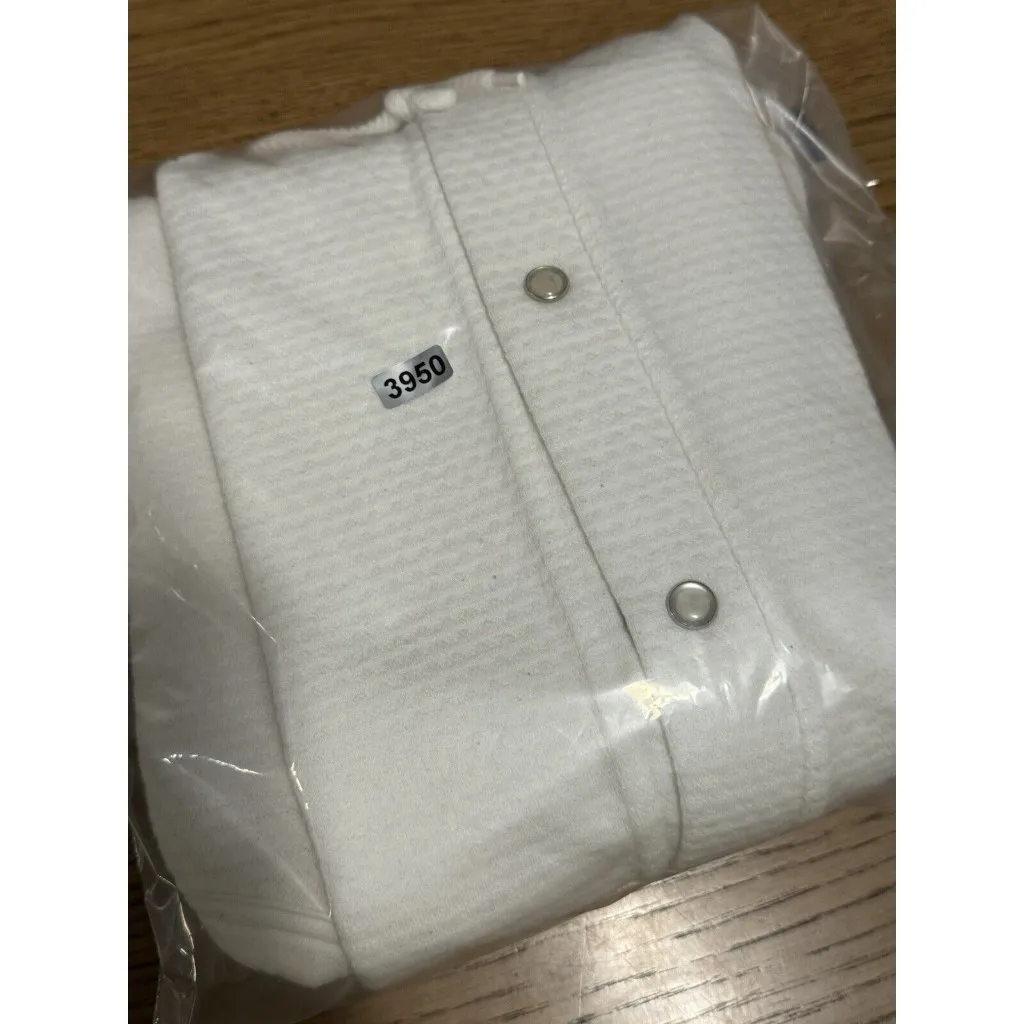 Gina Peters Grandamacore Sweater Vest Women Medium Cardigan‎ Hooded Floral Snap - Image 11