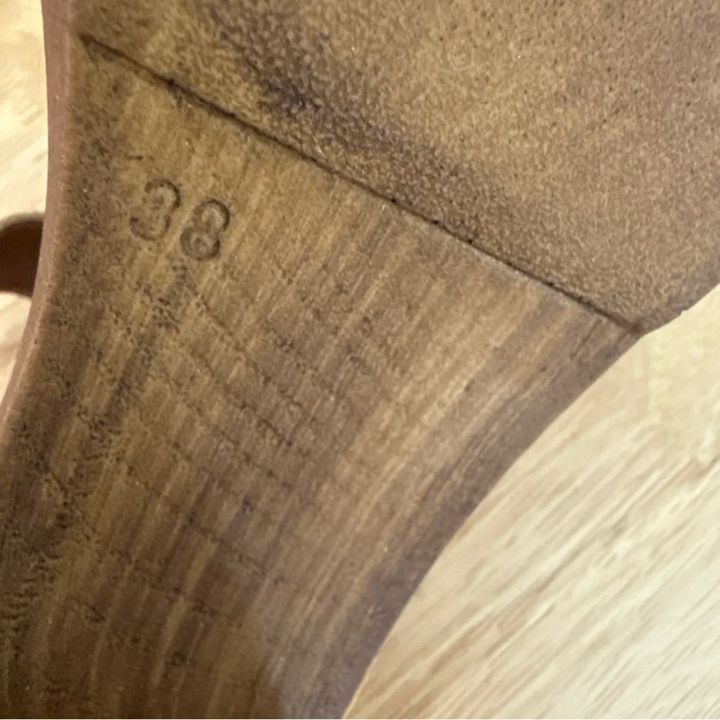 Urban Outfitters Alana Wood Leopard Print Women’s Sandals Size 7.5/8 (EU 38) - Image 10