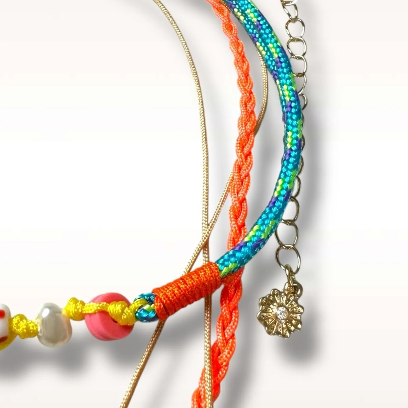 Free People My Magic Layered Necklace Gold Ariana Ost Bohemian Whimsical NEW - Image 11