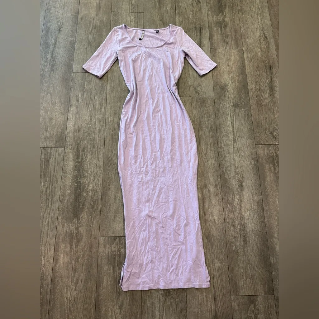 Vero Moda Light Purple Midi Dress - Image 8