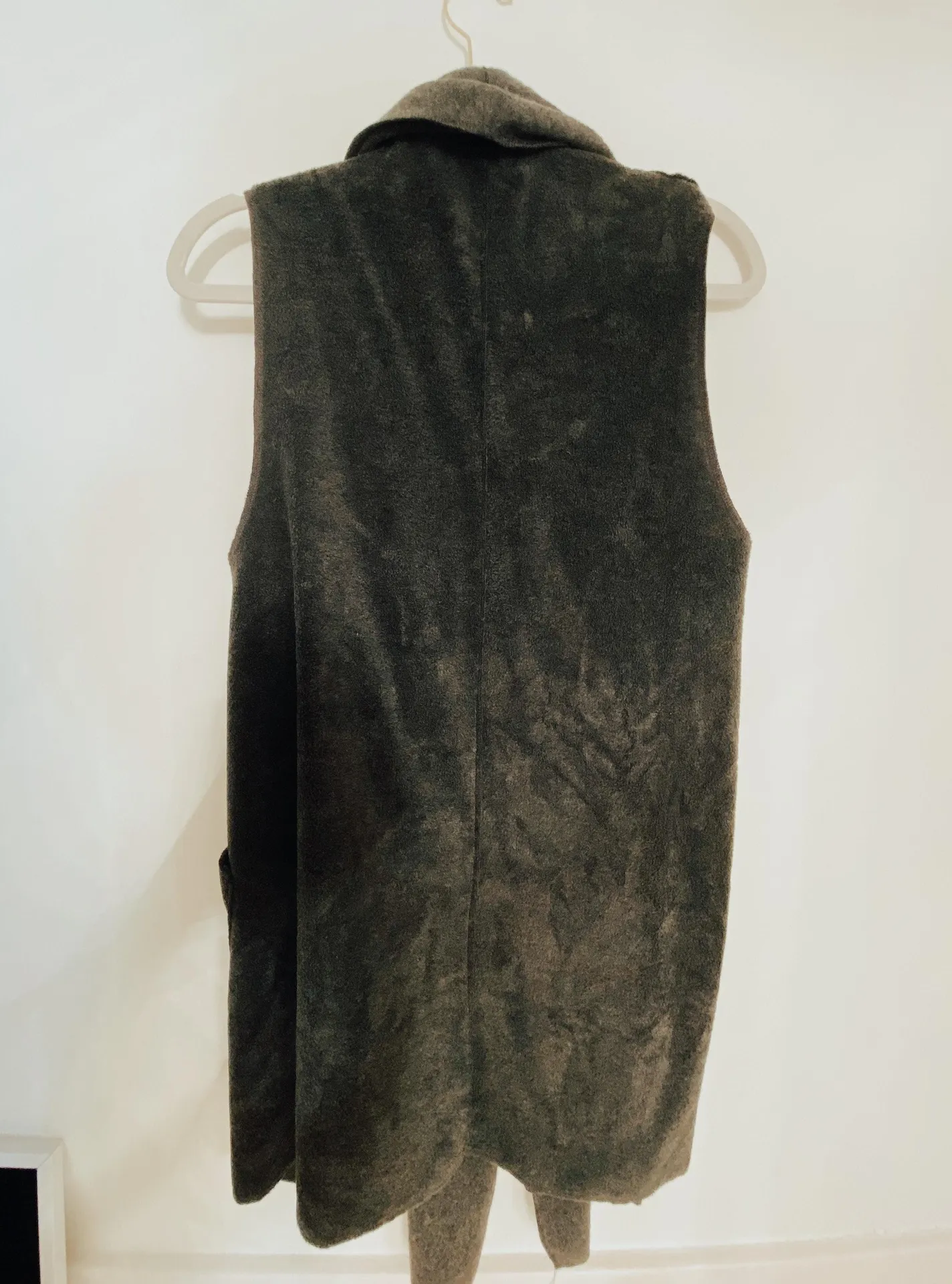 Shawl Vest Gray Size M - Image 2