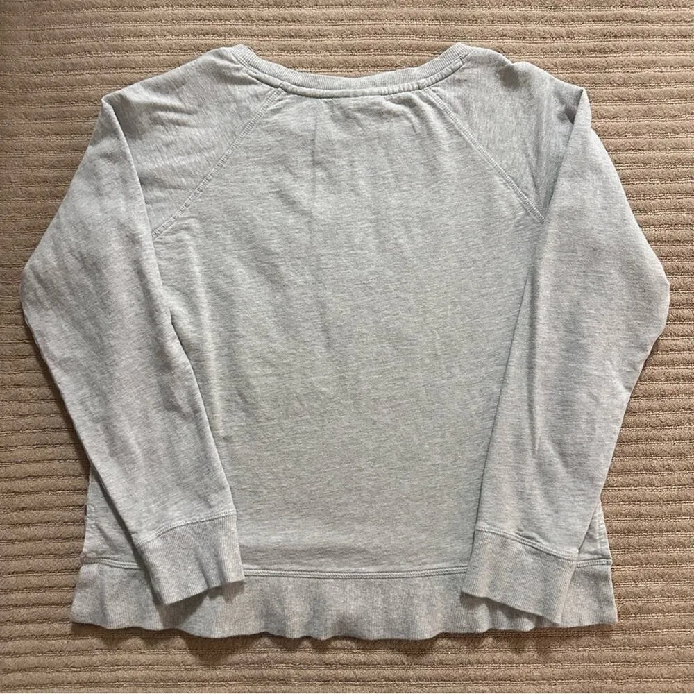 Style & Co grey LOVE sweatshirt size S - Image 8