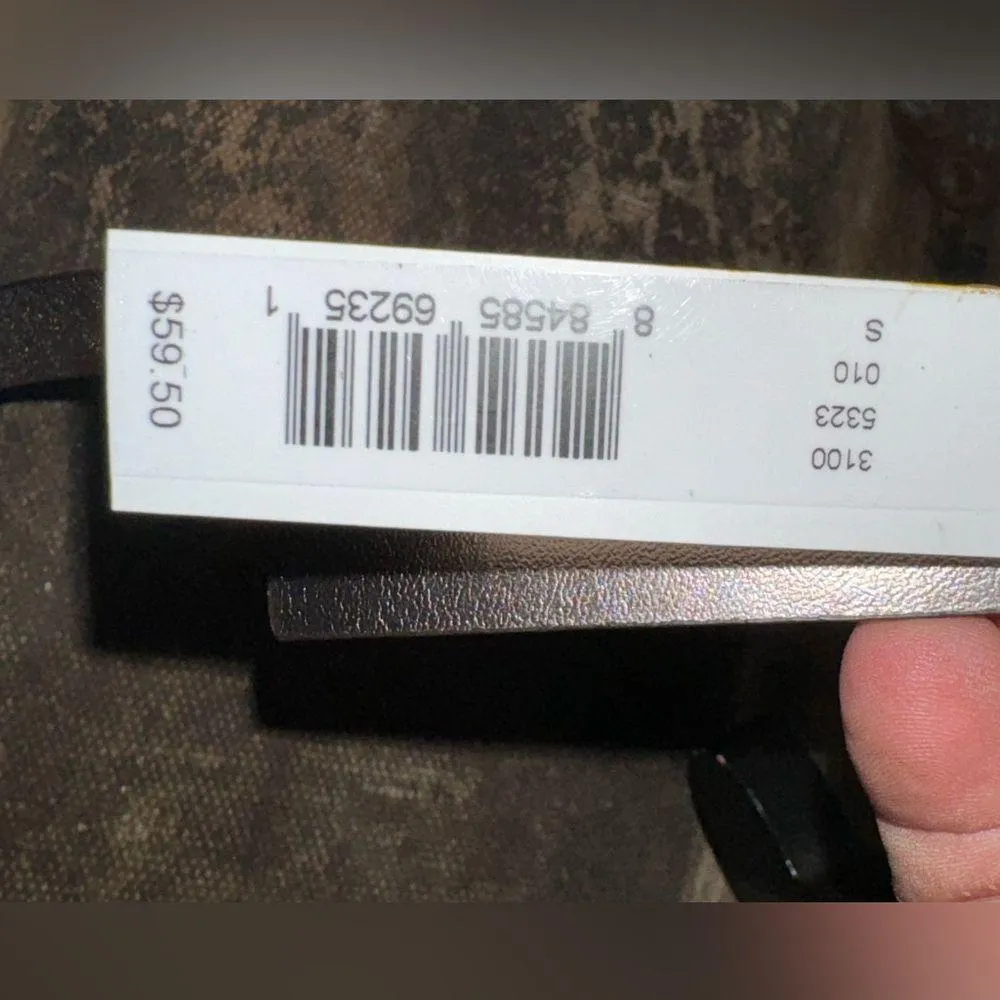 Small Calvin Klein Cowhide Skinny Belt - Image 3