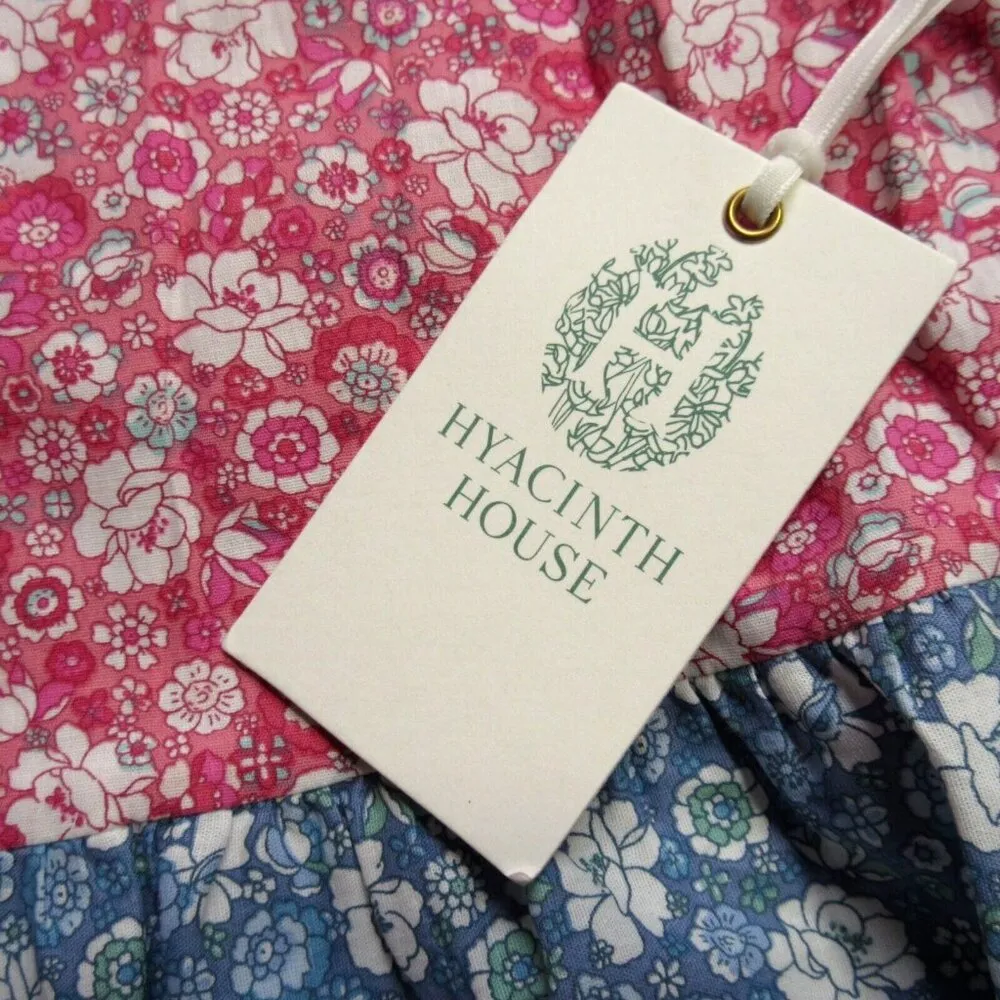 NWT Tuckernuck Hyacinth House August Maxi in Patchwork Floral Cotton Dress M - Image 3