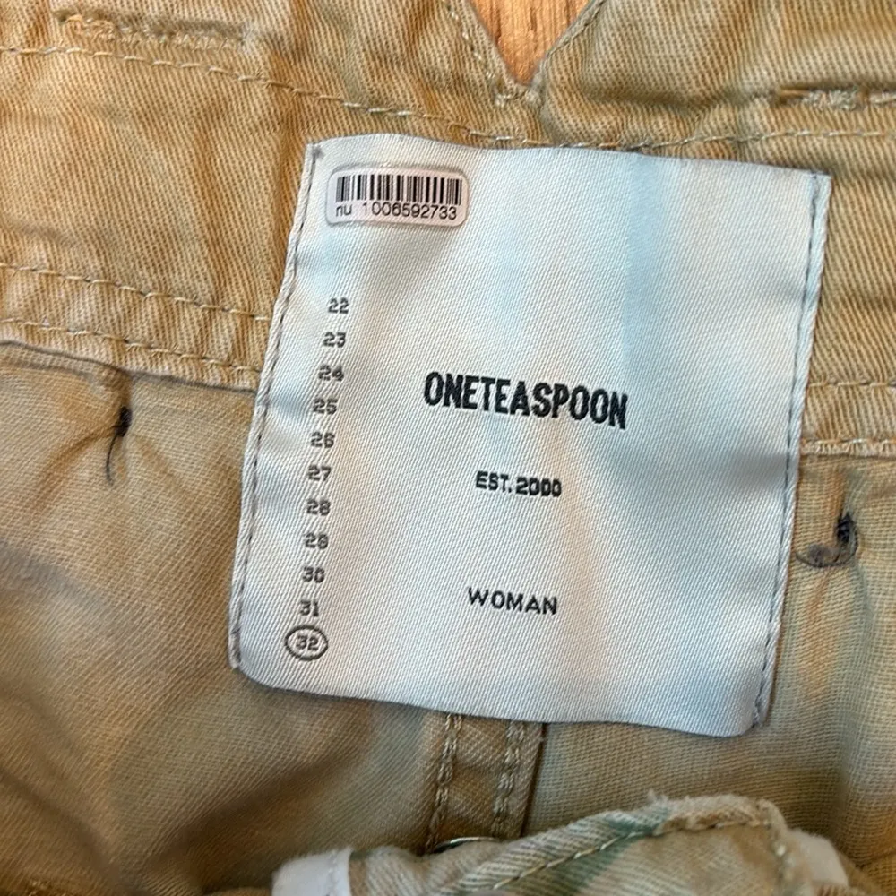 One Teaspoon Pants High Waist Safari Drawstring Floral Size 32 - Image 7