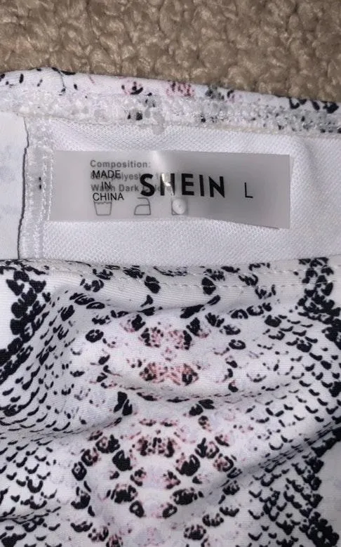 SheIn High Waisted bathing suit bottoms - Image 4