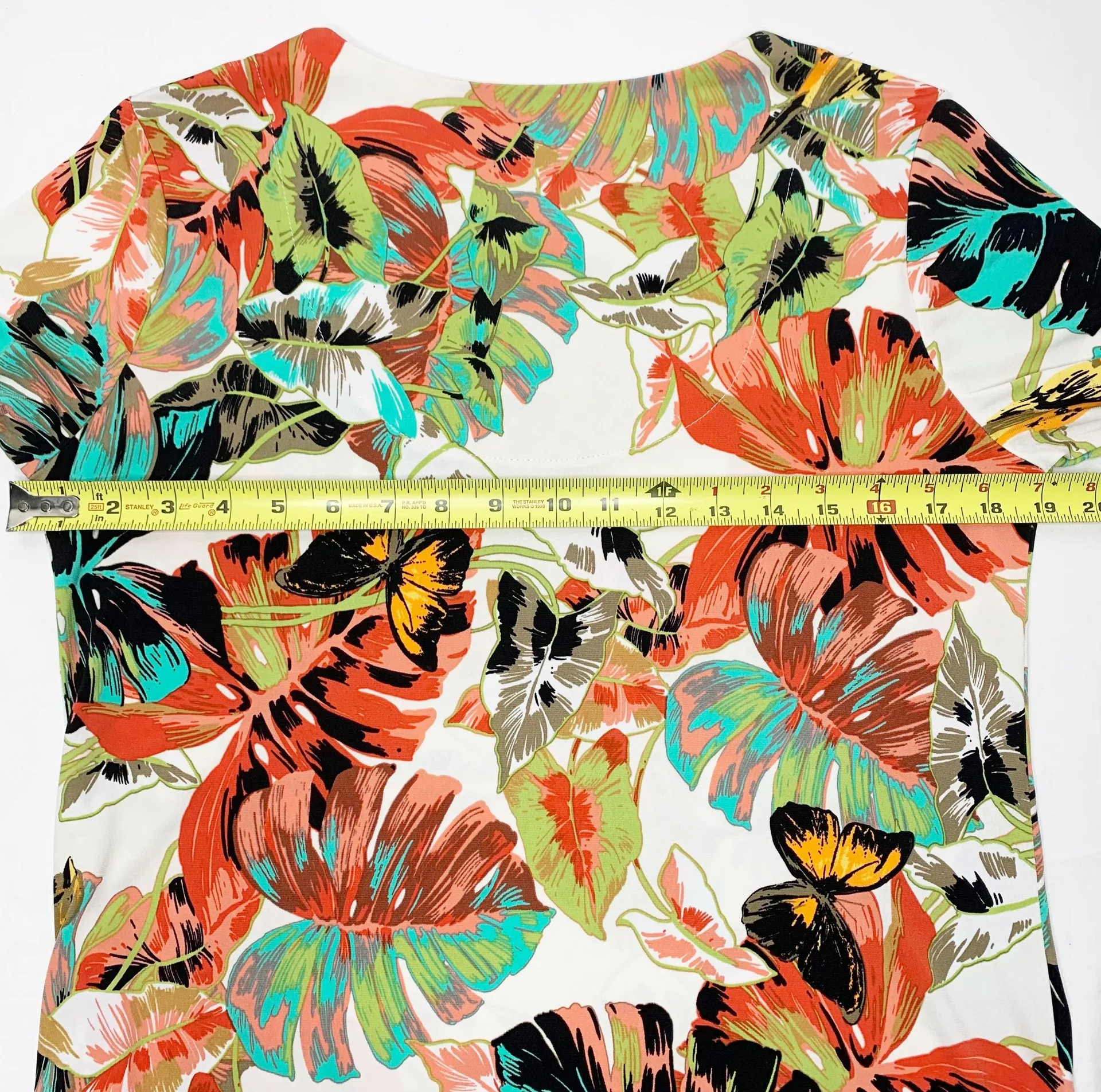 Draper’s & Damon’s Floral Hawaiian Blouse - Image 6