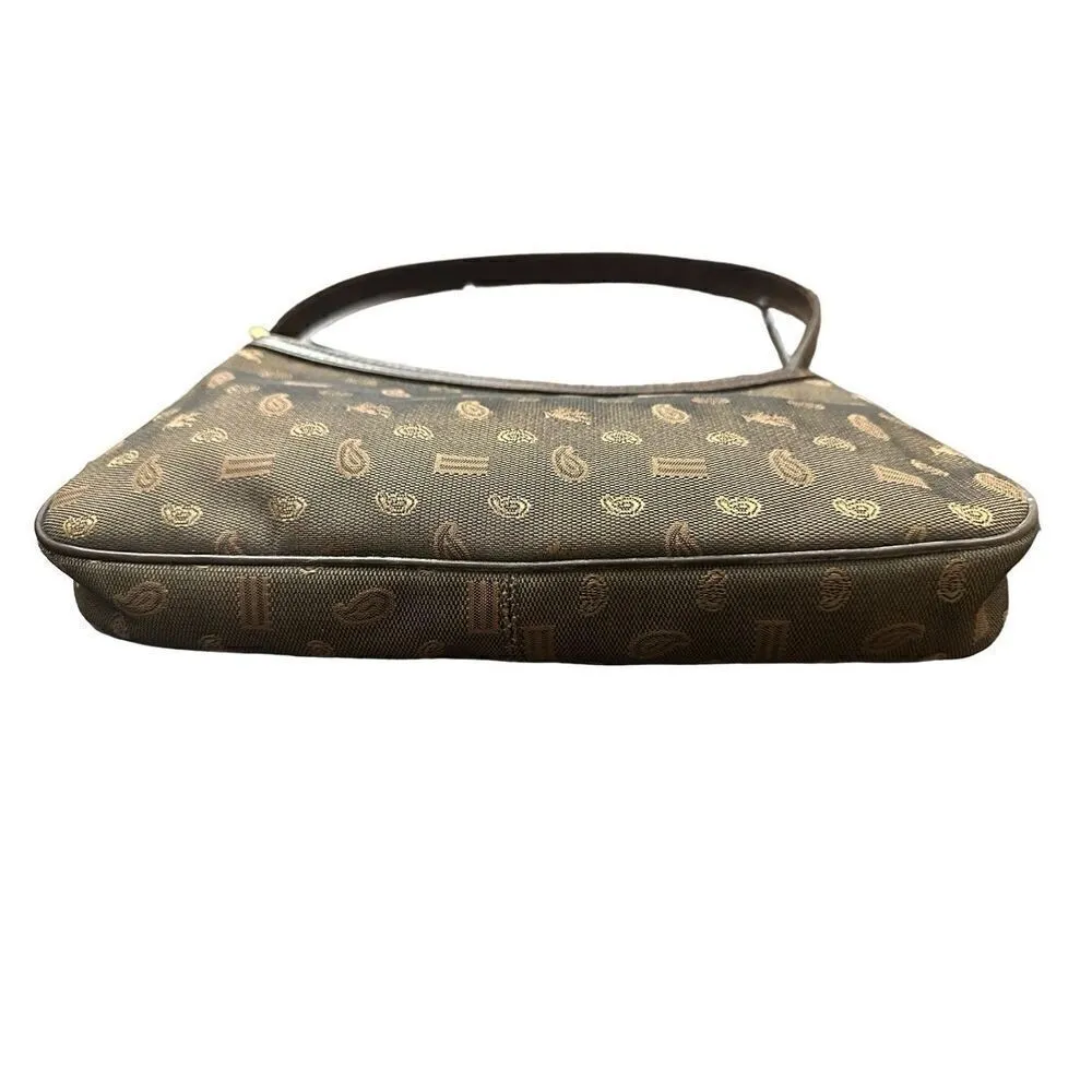 ETRO Mini Canvas Bag Made in Italy Brown - Image 13