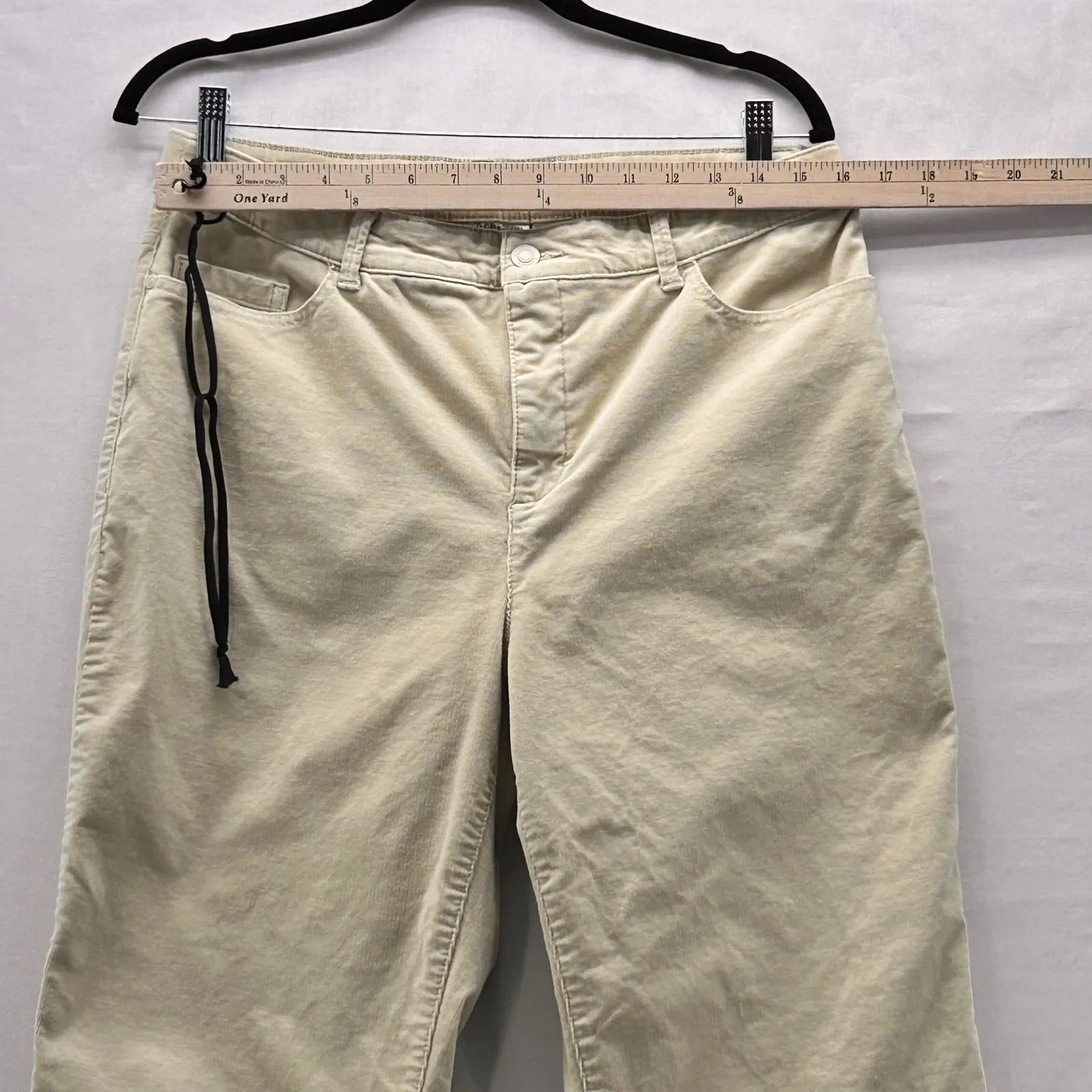Croft And Barrow Corduroy Straight Pants Cream 12 - Image 9