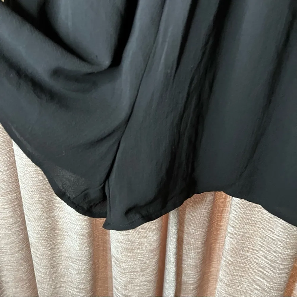 Black Pom Pom Trim Cinched Waist High - Image 8