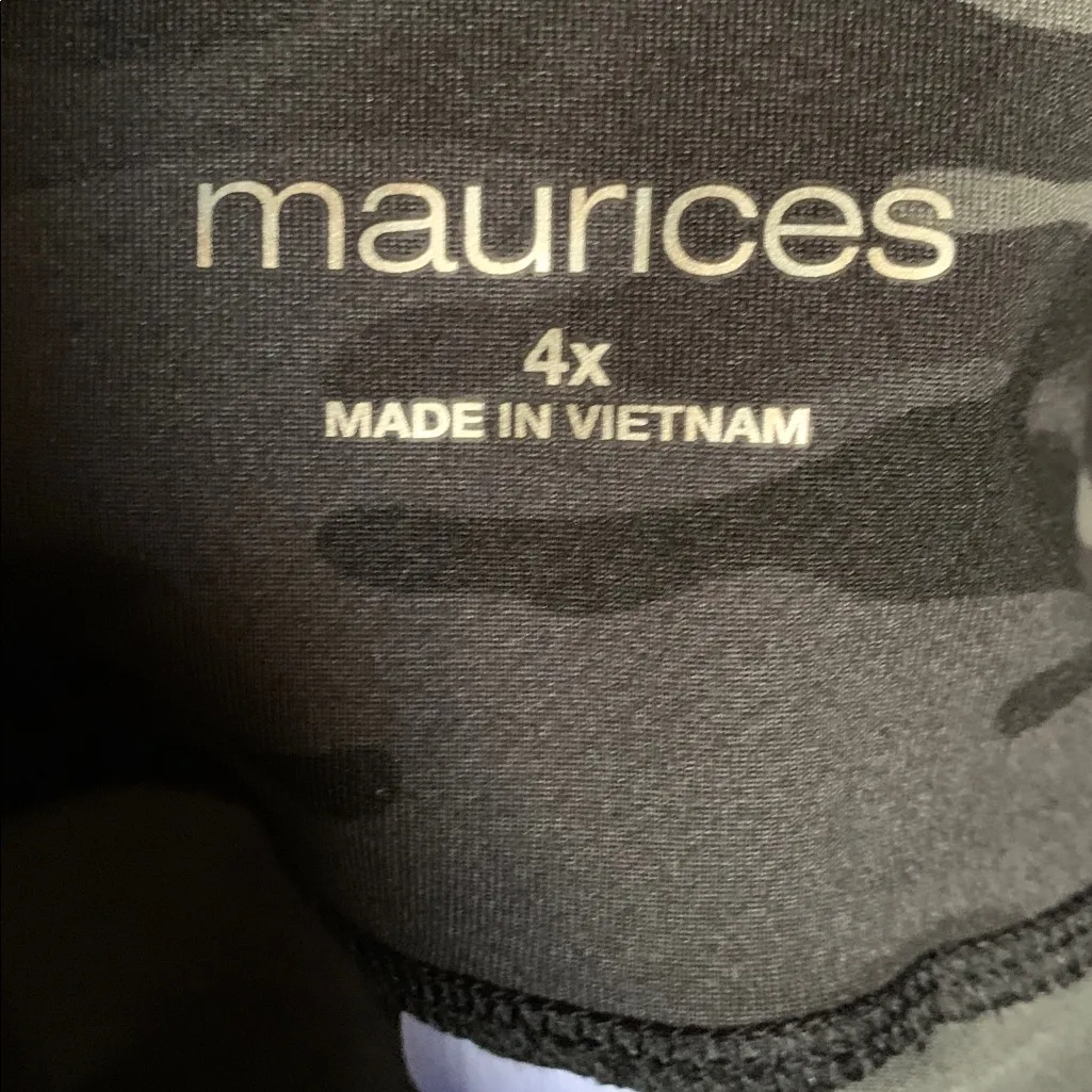 Maurices Plus Size Super High Rise Camo Luxe Leggings 4X - Image 4