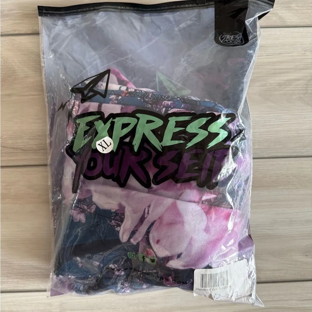 FRESH HOODS Moonlight Blossom Sweatpants XL NWT IN PACKAGE Pink - Image 8
