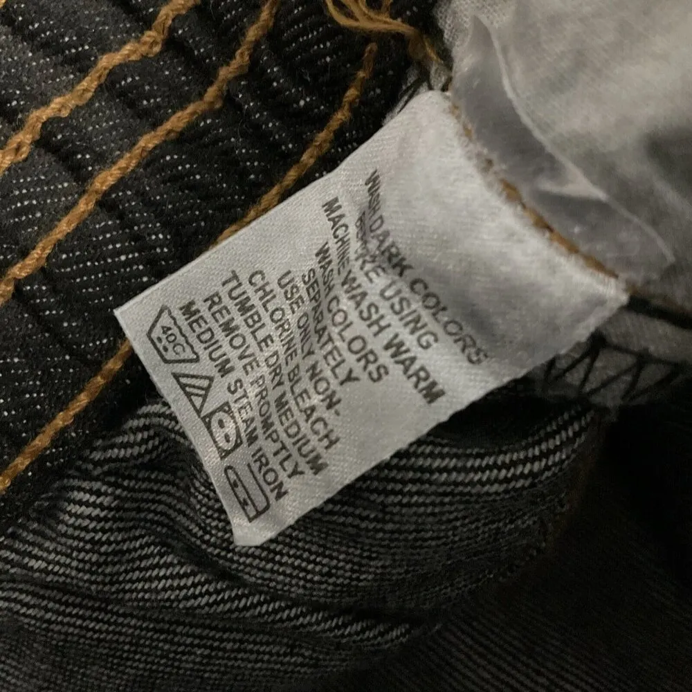 NWOT Woman Within 44W Tall Cotton Denim Jeans Plus Size Pants Pockets Elastic - Image 6