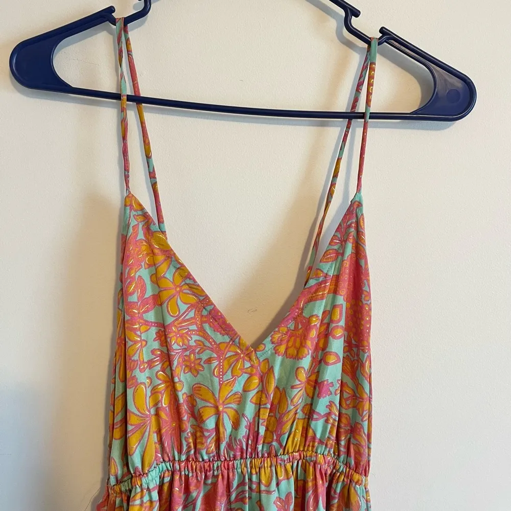 Raga Tropic Royalty Floral Ruffle Mini Dress - Image 4