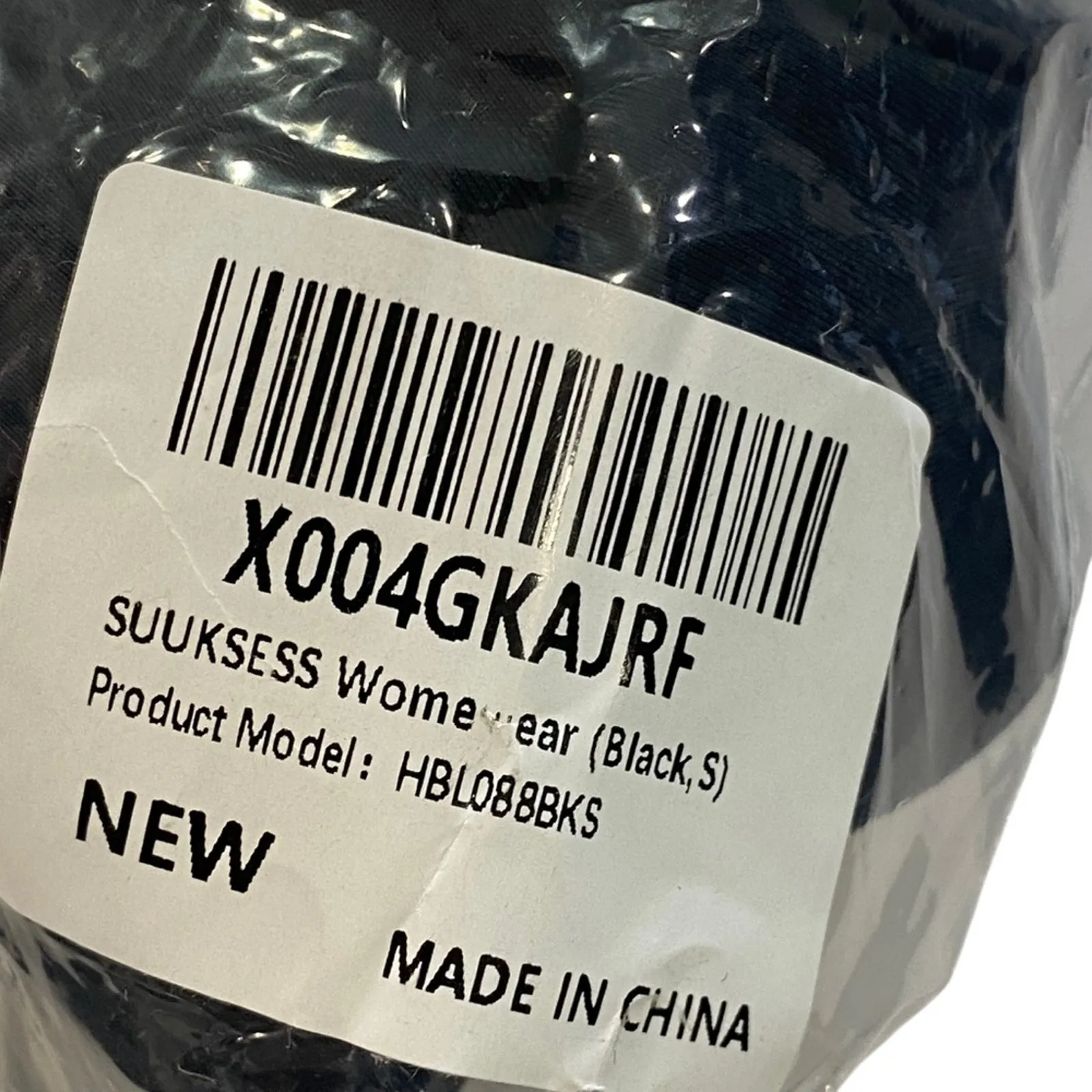 SUUKSESS Women Mesh One Shoulder One Piece Swimsuit Tummy Control NEW Size SMALL Black - Image 9