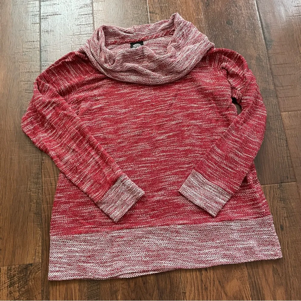 Bobeau  pullover, shawl collar sweater, size M - Image 3