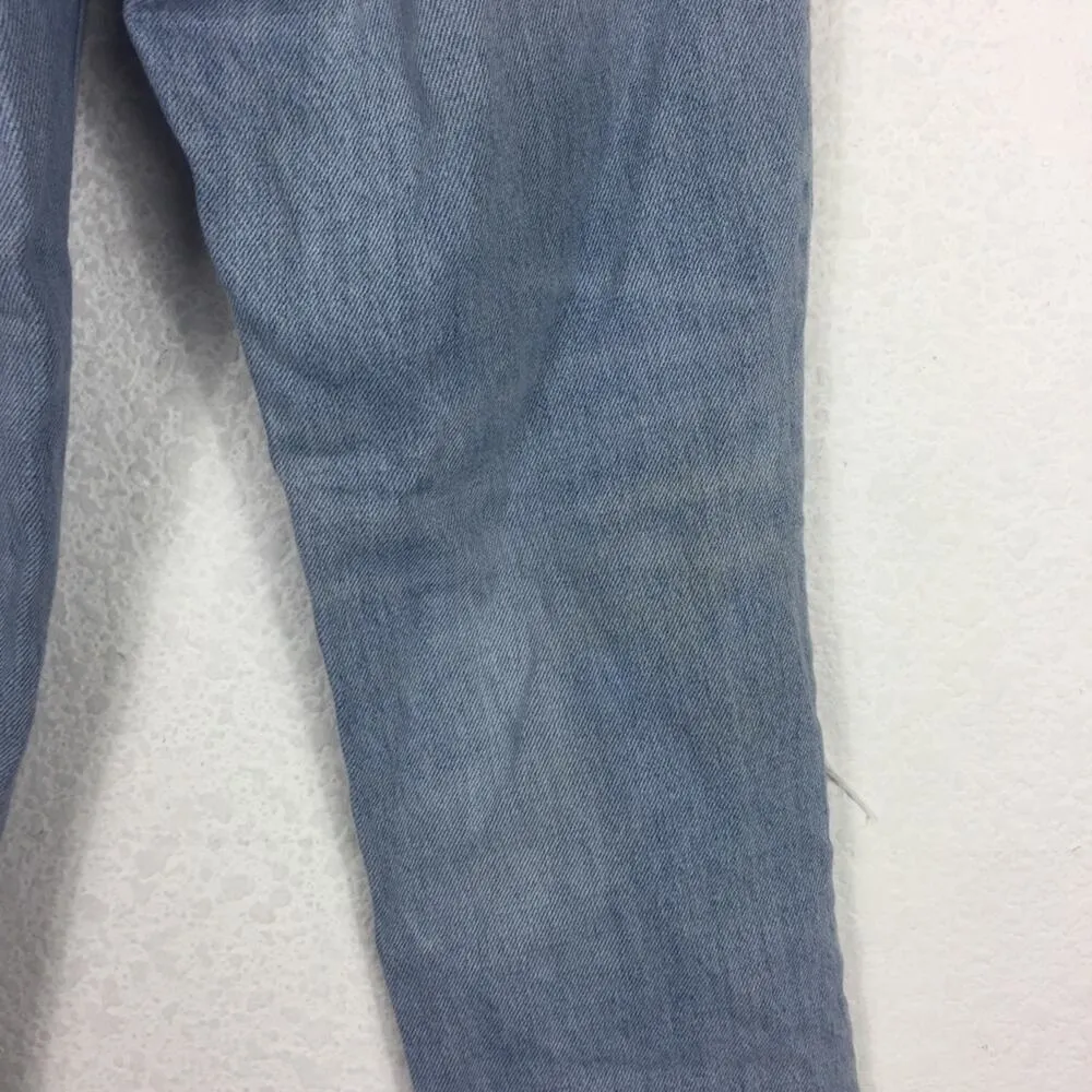 Urban Outfitters BDG High-Waisted Slim Straight Jean – Ripped Light Wash Size 26 - Image 13