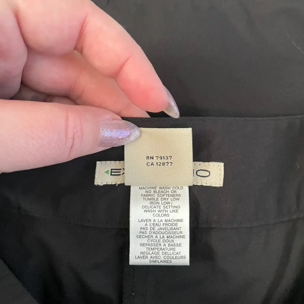 Exofficio Women 8 Black Mini Skirt Pockets Lined Hiking Gorpcore Granola Crunchy - Image 8