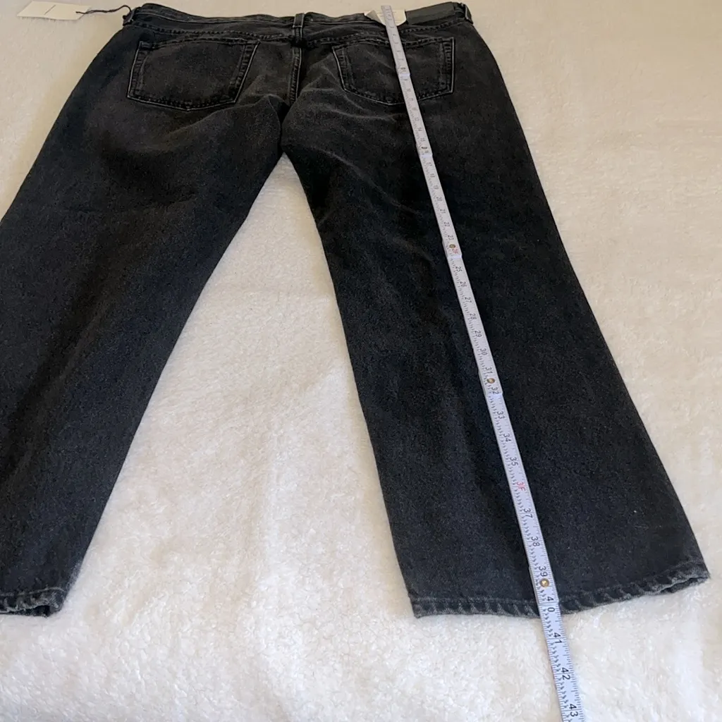Citizens of Humanity‎ Neve Low Slung Relaxed Jeans Obsidian Black Size 33 NWT - Image 6
