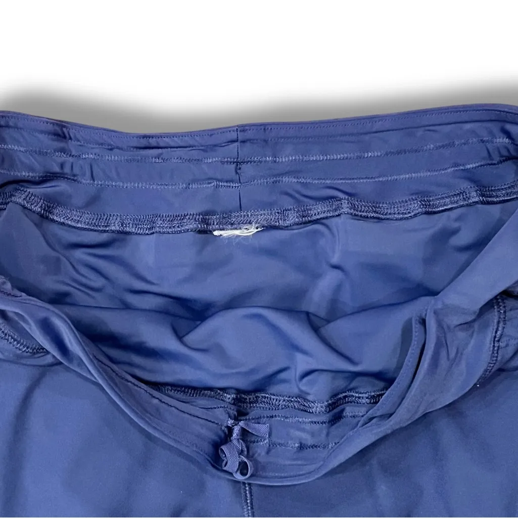 Navy Blue Quick Dry Swim Shorts Draw String, 3 Pockets, Size XL? Black - Image 3