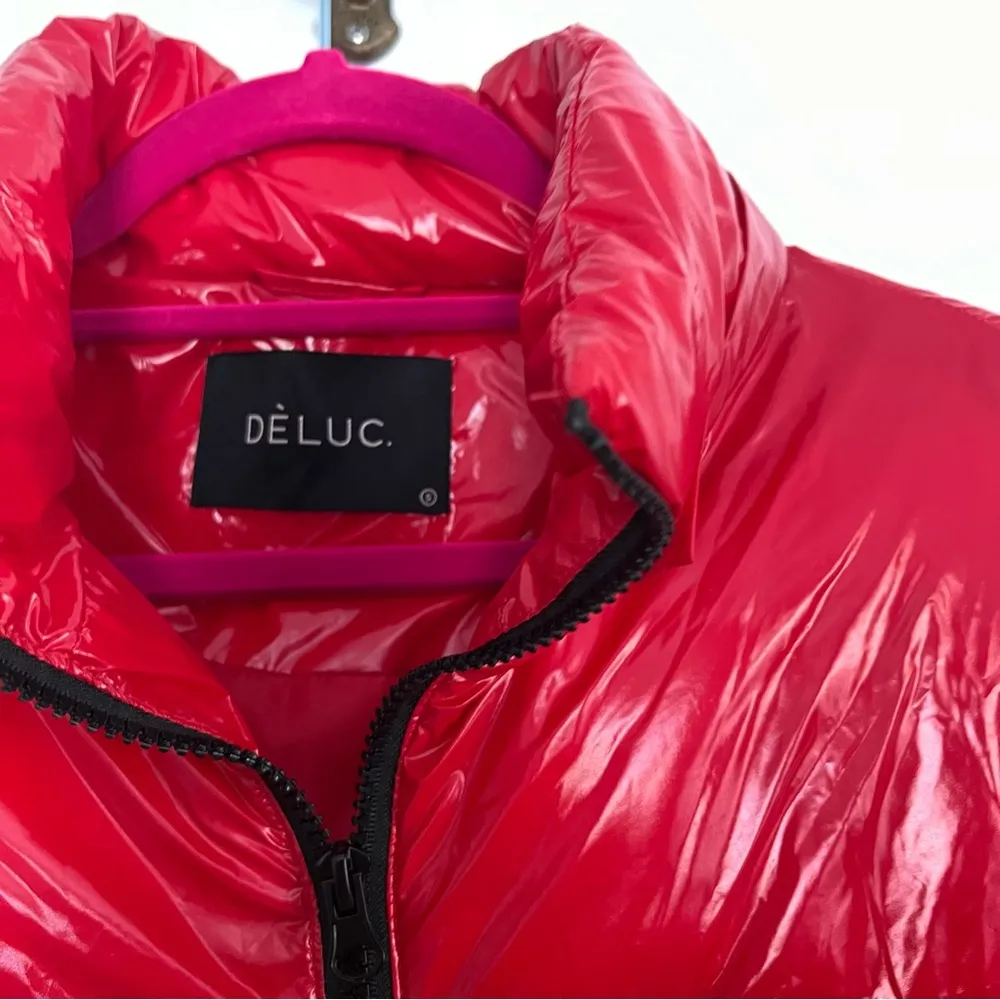 Deluc Puffer Colorful Artemis Jacket Small Red - Image 4